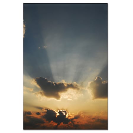 Beautiful Sky By Kurt Shaffer-Gallery Wrapped16x24,16x24